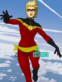 ZentaiHero Ms Marvel Costume Black&Red Lady Superhero Costume Lycra Spandex Zentai Bodysuit Halloween Catsuits Jumpsuit
ZentaiHero Ms Marvel Costume Black&Red Lady Superhero Costume Lycra Spandex Zentai Bodysuit Halloween Catsuits Jumpsuit