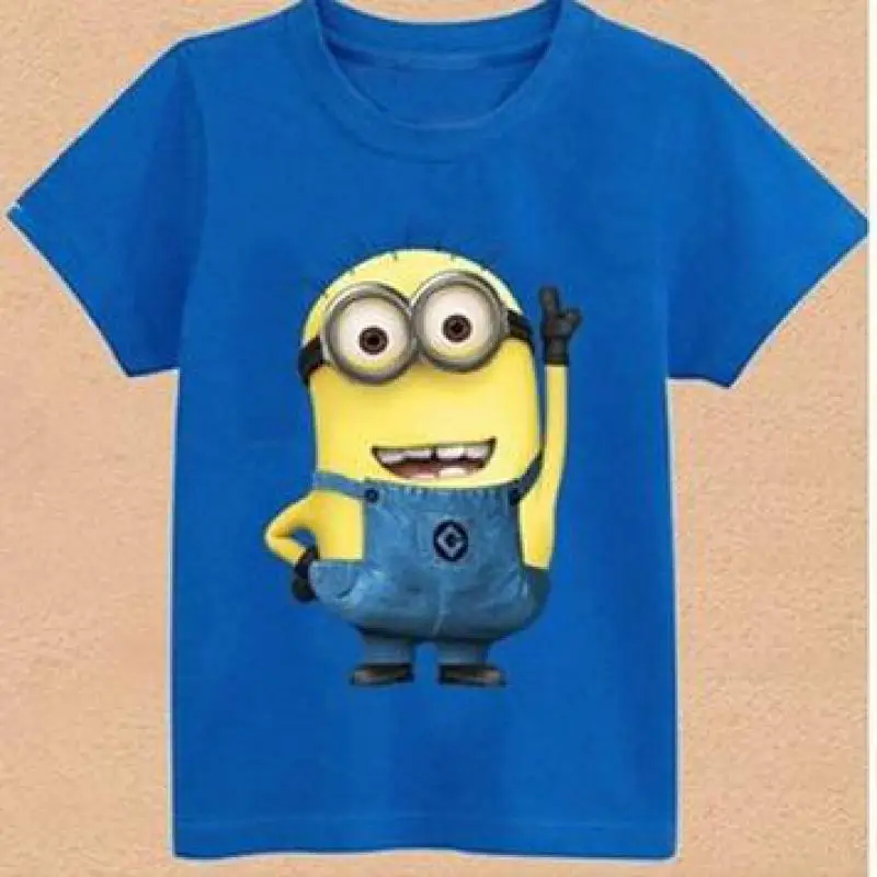 2016 new arrival baby girls boys short sleeve T-shirt newborn clothing summer cotton Infant cartoon clothes Minions T-shirt 15
2016 new arrival baby girls boys short sleeve T-shirt newborn clothing summer cotton Infant cartoon clothes Minions T-shirt 15