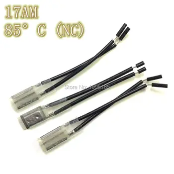 10PCS 17AM Motor Thermal Protection Device 17AM024A5 85 Degree Normally Closed (NC) Thermostat KLIXON Temperature Control Switch
10PCS 17AM Motor Thermal Protection Device 17AM024A5 85 Degree Normally Closed (NC) Thermostat KLIXON Temperature Control Switch