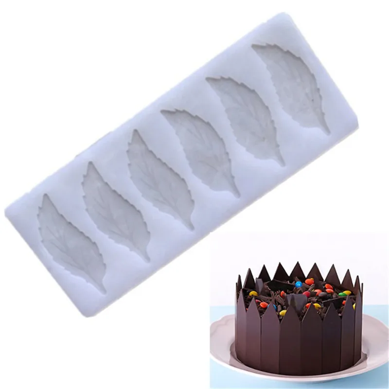 Fashion Leaves Shape 3D Silicone Mold Chocolate Mould Cake Bakeware Decorating Tools Birthday Cake Cupcake Mold DIY Stencil
Fashion Leaves Shape 3D Silicone Mold Chocolate Mould Cake Bakeware Decorating Tools Birthday Cake Cupcake Mold DIY Stencil