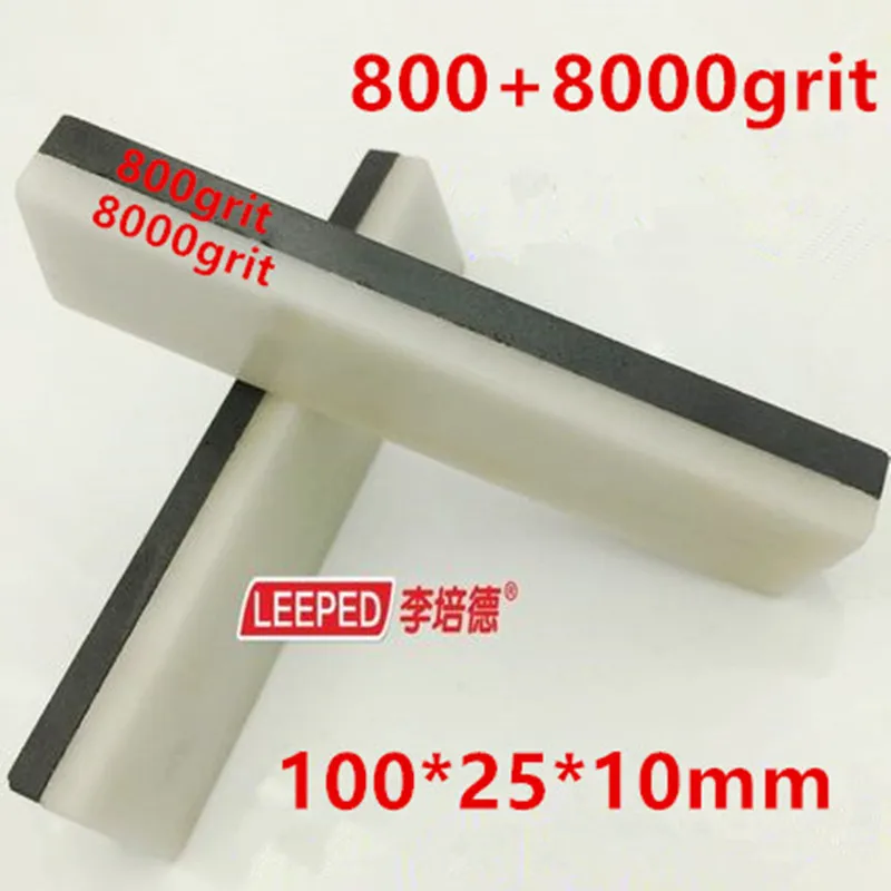 LEEPED 800/8000Grit Double Sides Professional Boron Carbide And Natural Jade Knife Sharpener Whetstone Sharpening Stones
LEEPED 800/8000Grit Double Sides Professional Boron Carbide And Natural Jade Knife Sharpener Whetstone Sharpening Stones