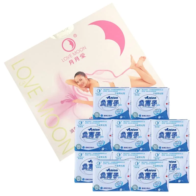 20 Packs/lot Love moon anion sanitary pads anion menstrual pads sanitary towel slipeinlage winalite sanitary napkins anion pads
20 Packs/lot Love moon anion sanitary pads anion menstrual pads sanitary towel slipeinlage winalite sanitary napkins anion pads
