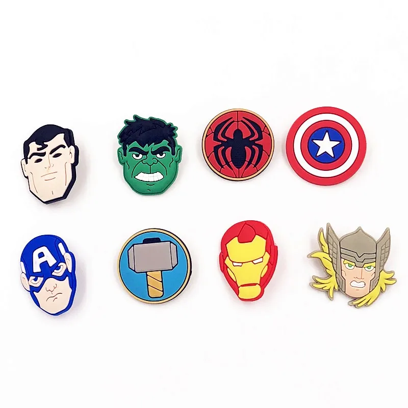 1Pcs Cute Cartoon The Avengers Heros PVC Badges Icon Brooch Button Pins Badges Clothes Backpack Decoration Brooches Kids Gift
1Pcs Cute Cartoon The Avengers Heros PVC Badges Icon Brooch Button Pins Badges Clothes Backpack Decoration Brooches Kids Gift