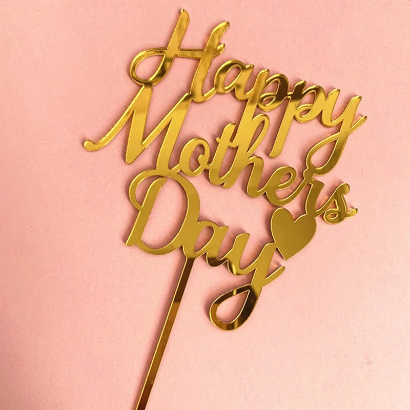 Cake Toppers Flags Happy Mother's Day Glitter Paper Cupcake Topper Mom Birthday Wedding Party New
Cake Toppers Flags Happy Mother's Day Glitter Paper Cupcake Topper Mom Birthday Wedding Party New