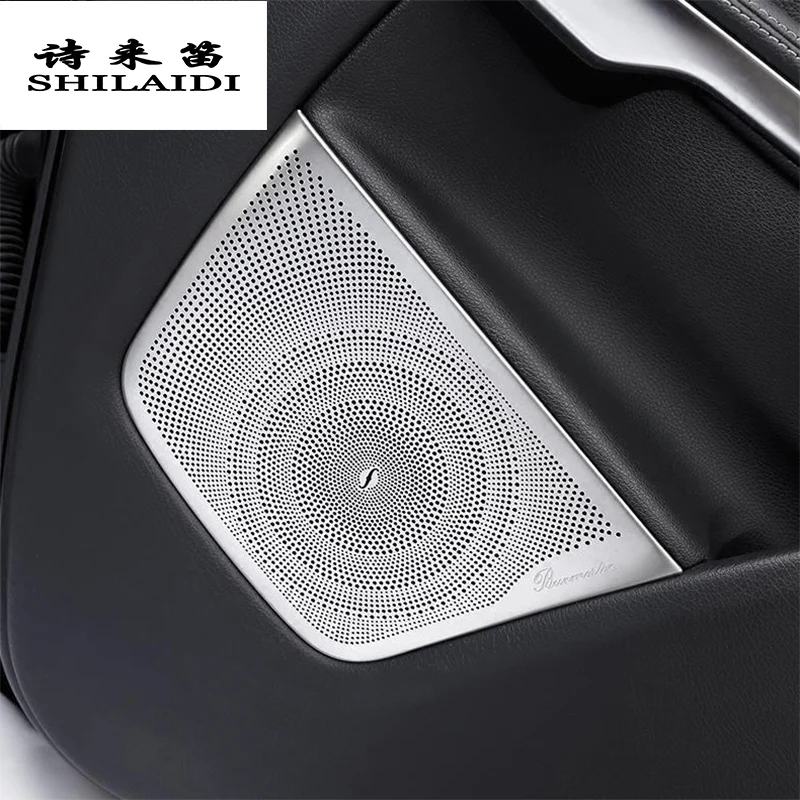 Car-styling stainless steel Audio Speaker Door Loudspeaker Trim Cover Stickers For Mercedes Benz A GLA CLA Class W176 X156 C117
Car-styling stainless steel Audio Speaker Door Loudspeaker Trim Cover Stickers For Mercedes Benz A GLA CLA Class W176 X156 C117