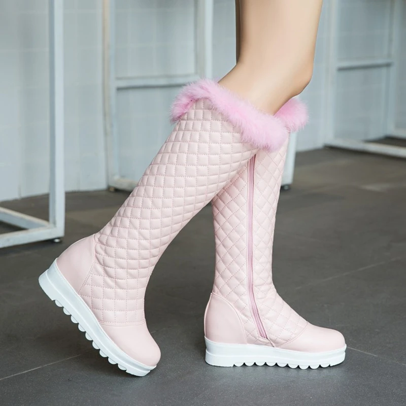 S.Romance 2018 Women Boots Plus Size 34-43 Fashion Round Toe Female Snow Boots Winter Boot Women Shoes Black White Pink SB170
S.Romance 2018 Women Boots Plus Size 34-43 Fashion Round Toe Female Snow Boots Winter Boot Women Shoes Black White Pink SB170