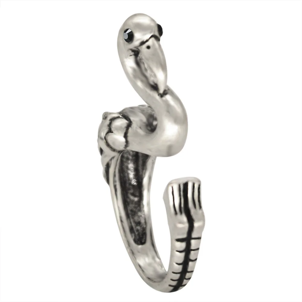 Kinitial 1Pcs Cute Bronze Flamingo Rings for Men Anillos Mujer Anelli Anel Masculino Aliancas Resizeable Girl Gift Ring Bijoux
Kinitial 1Pcs Cute Bronze Flamingo Rings for Men Anillos Mujer Anelli Anel Masculino Aliancas Resizeable Girl Gift Ring Bijoux