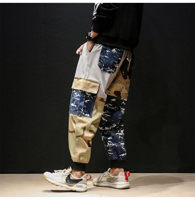 Camo Pants Man Hip Hop Ankle (5)