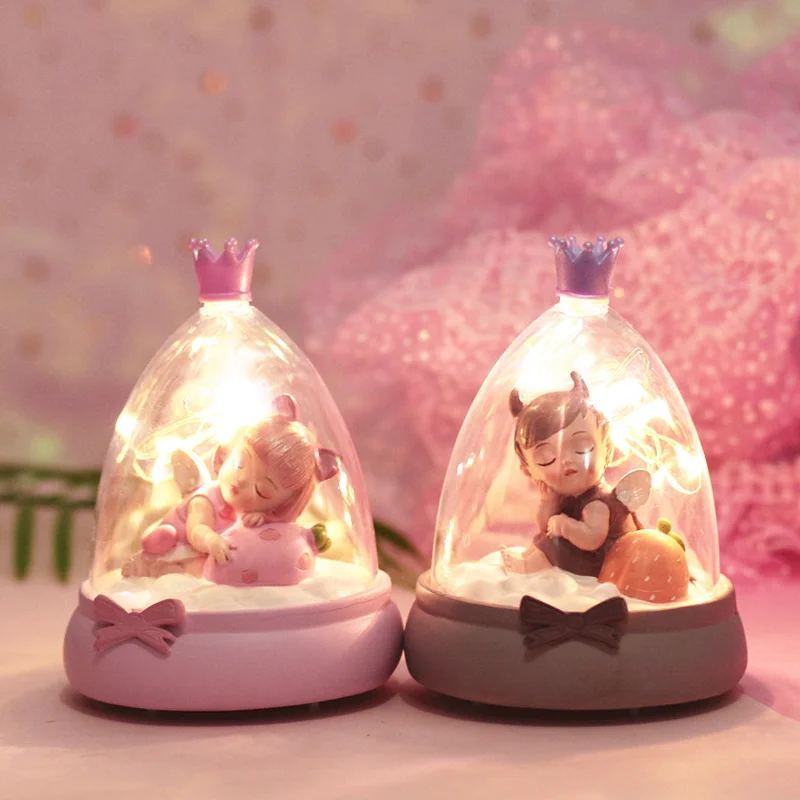 Baby Kids Angel Devil Table Desk Lamp Travel Lovers Star LED Night Light Mini Craft Lamparas Bedside Nightlight
Baby Kids Angel Devil Table Desk Lamp Travel Lovers Star LED Night Light Mini Craft Lamparas Bedside Nightlight