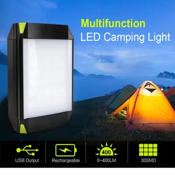 USB Camping Tent Light 15W Led Portable Lanterns Hanging Lamp 6000mAh Power Bank 5 Mode Led Camping Light Outdoor Emergency Lamp
USB Camping Tent Light 15W Led Portable Lanterns Hanging Lamp 6000mAh Power Bank 5 Mode Led Camping Light Outdoor Emergency Lamp