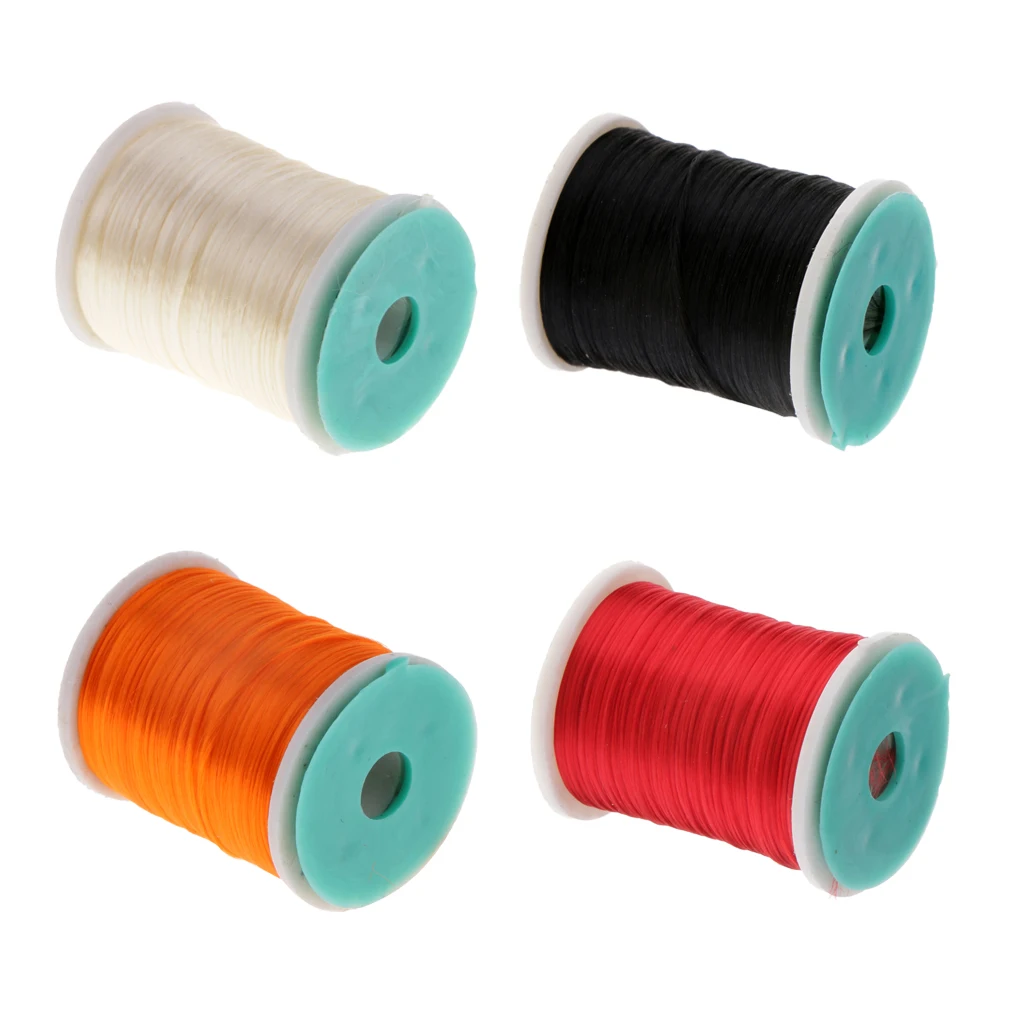 210 Denier Fly Tying Thread Fishing Flies Streamer Tying Accessory Assorted Colors Flash Tinsel Thread White/ Black/Orange/ Red
210 Denier Fly Tying Thread Fishing Flies Streamer Tying Accessory Assorted Colors Flash Tinsel Thread White/ Black/Orange/ Red