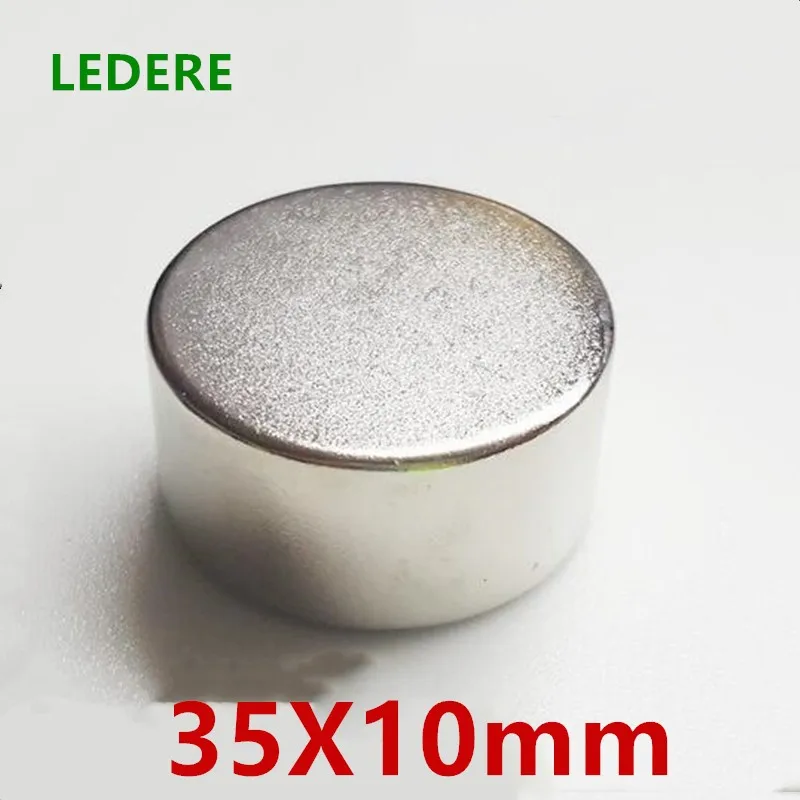LEDERE 1/2pcs 35mmx10mm Strong Round Magnets Dia 35x10Neodymium Magnet Rare Earth Magnet 35*10 Magnet 35x10mm 35X10
LEDERE 1/2pcs 35mmx10mm Strong Round Magnets Dia 35x10Neodymium Magnet Rare Earth Magnet 35*10 Magnet 35x10mm 35X10