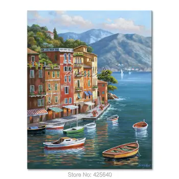 Hand-painted Mediterranean Seascapes painting for the sitting room decorates a wall pictures painted on the canvas art 17
Hand-painted Mediterranean Seascapes painting for the sitting room decorates a wall pictures painted on the canvas art 17