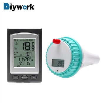 DIYWORK Wireless Digital LCD Display Floating Swimming Pool Pond Spa Thermometer Transmitter+Receiver High Quality
DIYWORK Wireless Digital LCD Display Floating Swimming Pool Pond Spa Thermometer Transmitter+Receiver High Quality