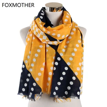 Scarf for Ladies Orange Pink Yellow Polka Dot Scarfs Hijab Shawl Pashmina Oversize Wraps Female Sjaaltjes Foulard Femme
Scarf for Ladies Orange Pink Yellow Polka Dot Scarfs Hijab Shawl Pashmina Oversize Wraps Female Sjaaltjes Foulard Femme