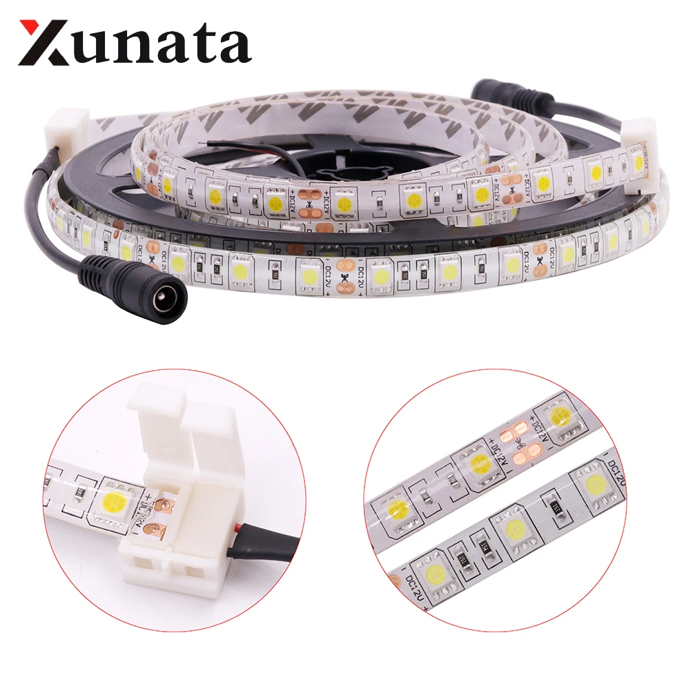 DC12V SMD 5050 Flexible Home Decoration Lighting Waterproof LED Tape 60Leds/m Red/Blue/Green/White/Warm White Led Strip Light
DC12V SMD 5050 Flexible Home Decoration Lighting Waterproof LED Tape 60Leds/m Red/Blue/Green/White/Warm White Led Strip Light