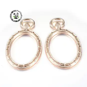 100pcs Rack Plating Alloy Oval Open Back Bezel Big Pendants, For DIY Resin, Pressed Flower Jewelry, Lead Free & Nickel Free F70
100pcs Rack Plating Alloy Oval Open Back Bezel Big Pendants, For DIY Resin, Pressed Flower Jewelry, Lead Free & Nickel Free F70