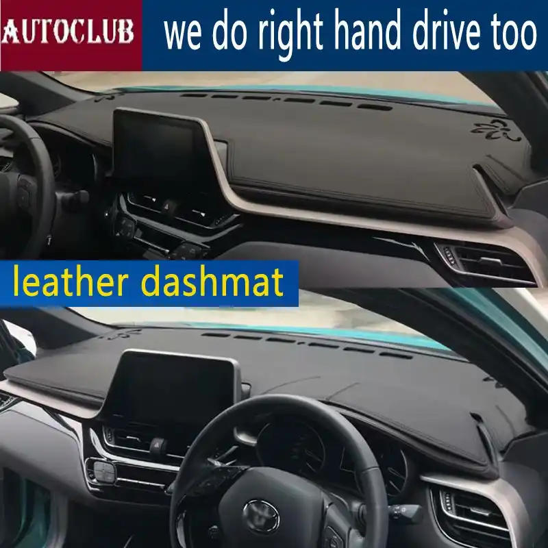 For Toyota C Hr Chr 2016 2017 2018 2019 Leather Dashmat Dashboard Cover Dash Mat Sunshade Carpet Custom Car Styling Lhd Rhd