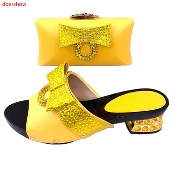 doershow nice yellow Shoes And Bag Matching Set With wine Hot Selling Women Italian Shoes And Bag Set For Party Wedding !SXS1-27
doershow nice yellow Shoes And Bag Matching Set With wine Hot Selling Women Italian Shoes And Bag Set For Party Wedding !SXS1-27