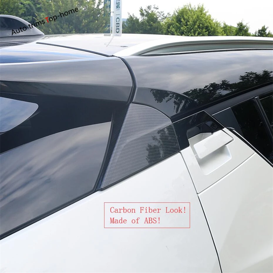 Yimaautotrims Rear Triangle Window Spoiler Wing Panel Cover Trim Fit For Toyota C-HR CHR 2016 - 2020 ABS Chromium Styling
Yimaautotrims Rear Triangle Window Spoiler Wing Panel Cover Trim Fit For Toyota C-HR CHR 2016 - 2020 ABS Chromium Styling