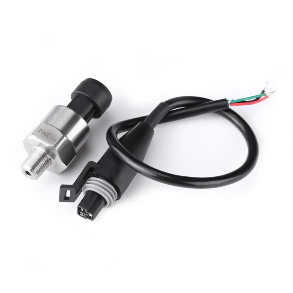 0-100 PSI Water Pressure Transducer Stainless Steel Pressure Sender Sensor Oil Fuel Air Water Pressure Gauge Measuring Tools
0-100 PSI Water Pressure Transducer Stainless Steel Pressure Sender Sensor Oil Fuel Air Water Pressure Gauge Measuring Tools