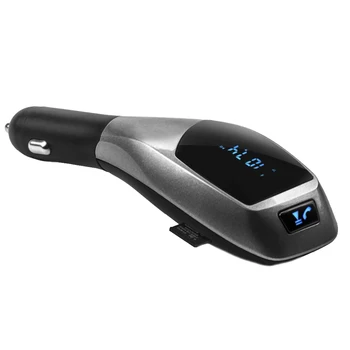 FM Transmitter Bluetooth Handsfree Car Audio Wireless MP3 Player Radio LED Display USB Car Charger Supports Card
FM Transmitter Bluetooth Handsfree Car Audio Wireless MP3 Player Radio LED Display USB Car Charger Supports Card