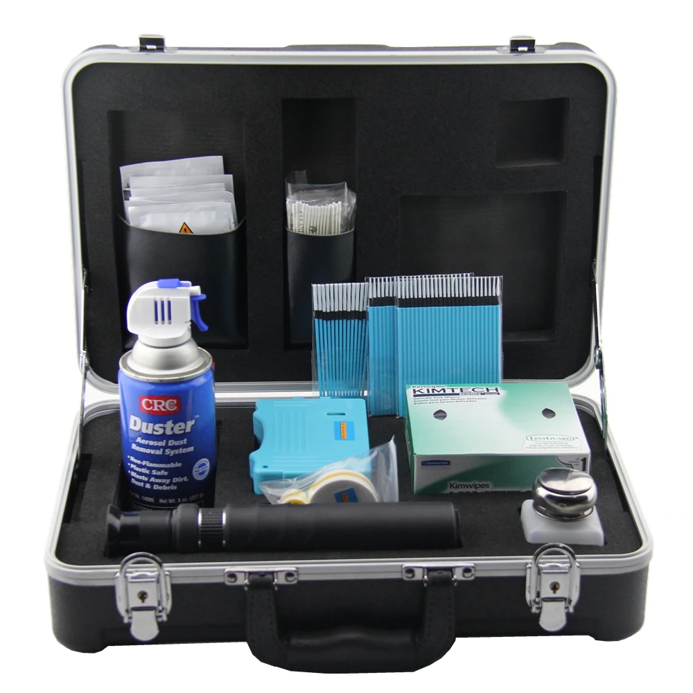 750C Electromotive Fiber Optic Cleaning Network Tool Kit Optical fiber joint cleaning kit OAM fiber end face interface cleaner
750C Electromotive Fiber Optic Cleaning Network Tool Kit Optical fiber joint cleaning kit OAM fiber end face interface cleaner