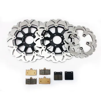 BIKINGBOY Front Rear Brake Disks Discs Rotors Brake Pads Wave Set for KAWASAKI ZXR 750 ZXR750 1989 1990 1991 1992 1993 1994 1995
BIKINGBOY Front Rear Brake Disks Discs Rotors Brake Pads Wave Set for KAWASAKI ZXR 750 ZXR750 1989 1990 1991 1992 1993 1994 1995