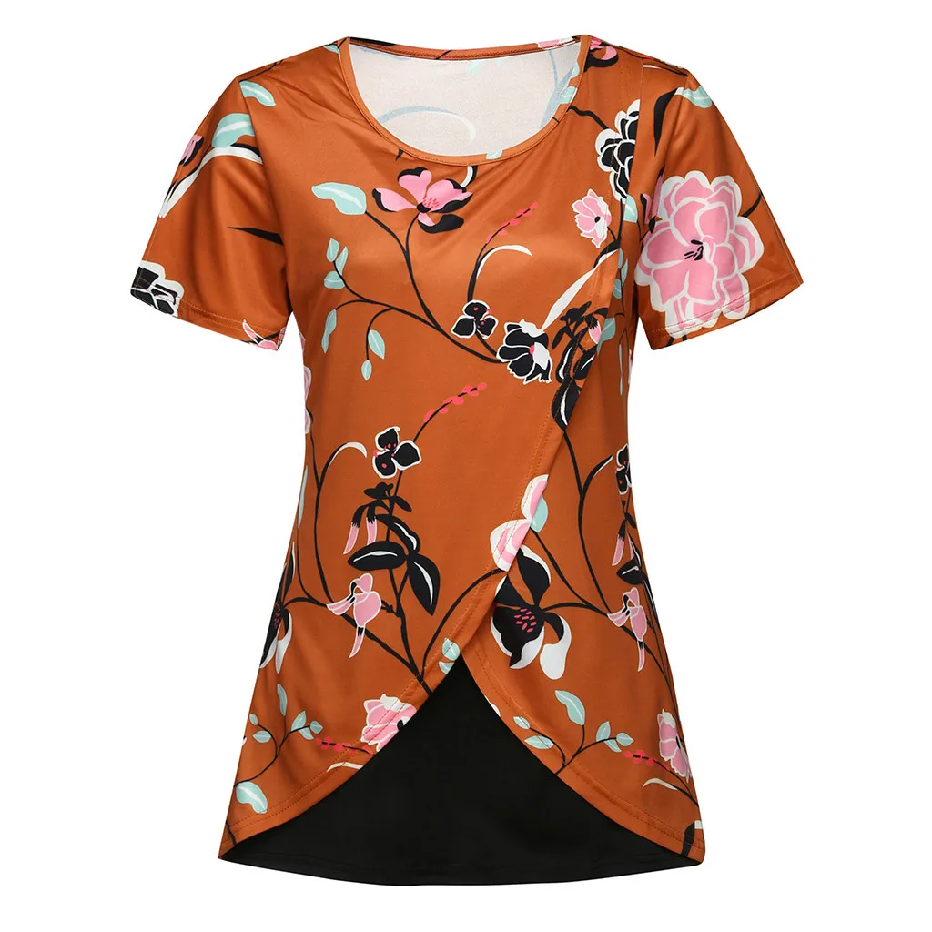 LONSANT Maternity clothes Mom baby Nursing Floral Print T-shirt Women Pregnancy Breastfeeding Tops 2019 Maternity clothes
LONSANT Maternity clothes Mom baby Nursing Floral Print T-shirt Women Pregnancy Breastfeeding Tops 2019 Maternity clothes