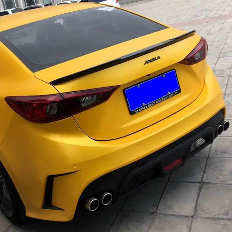 For Mazda 3 Axela Car Decoration 2014 2015 2016 2017 ABS Plastic Rear Trunk Spoiler
For Mazda 3 Axela Car Decoration 2014 2015 2016 2017 ABS Plastic Rear Trunk Spoiler