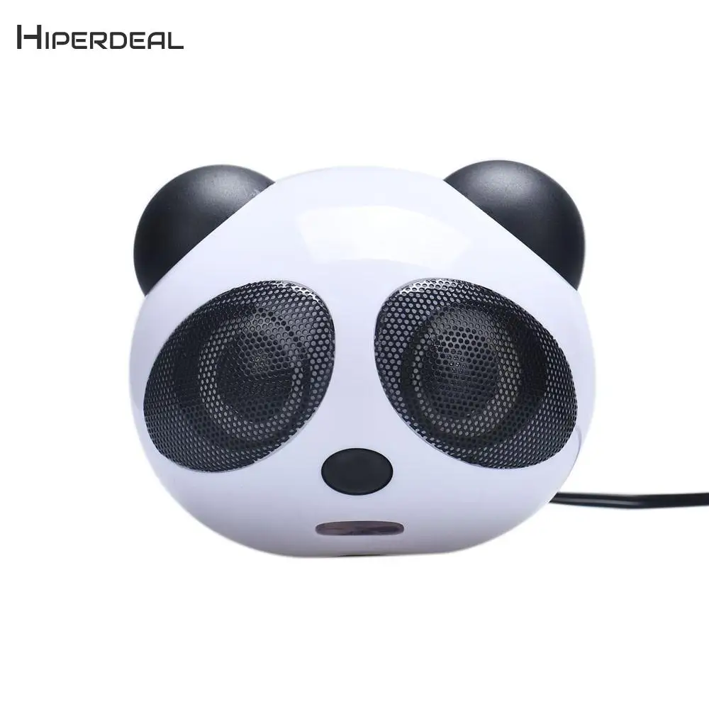 HIPERDEAL MINI Speaker Panda USB Subwoofer Speaker Music Player for Computer Desktop PC Phone Music BAY10
HIPERDEAL MINI Speaker Panda USB Subwoofer Speaker Music Player for Computer Desktop PC Phone Music BAY10