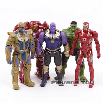 Marvel Avengers Infinity War Thanos Hulkbuster Hulk Iron Man PVC Action Figures Boys Toys Gifts 5pcs/set
Marvel Avengers Infinity War Thanos Hulkbuster Hulk Iron Man PVC Action Figures Boys Toys Gifts 5pcs/set