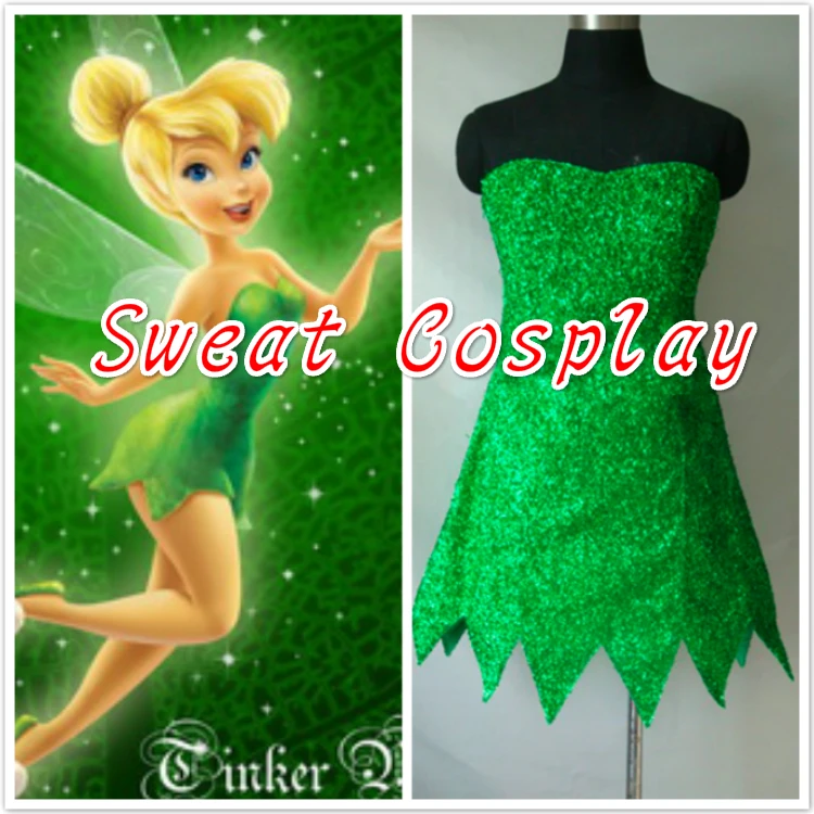 2016 Tinker Bell from Peter Pan Custom-made Any Size Tinkerbell Halloween Christmas Party Cosplay Costume
2016 Tinker Bell from Peter Pan Custom-made Any Size Tinkerbell Halloween Christmas Party Cosplay Costume