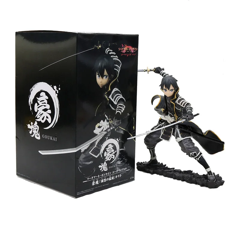 Sword Art Online Kirito Warrior Action Figure Toy Doll Brinquedos Figurals Collection SAO Model Gift
Sword Art Online Kirito Warrior Action Figure Toy Doll Brinquedos Figurals Collection SAO Model Gift
