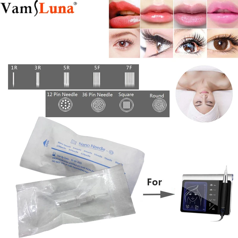 20pcs Eyebrow Tattoo Needle For Nano Crystalline Beauty instrument Permanent Makeup
20pcs Eyebrow Tattoo Needle For Nano Crystalline Beauty instrument Permanent Makeup
