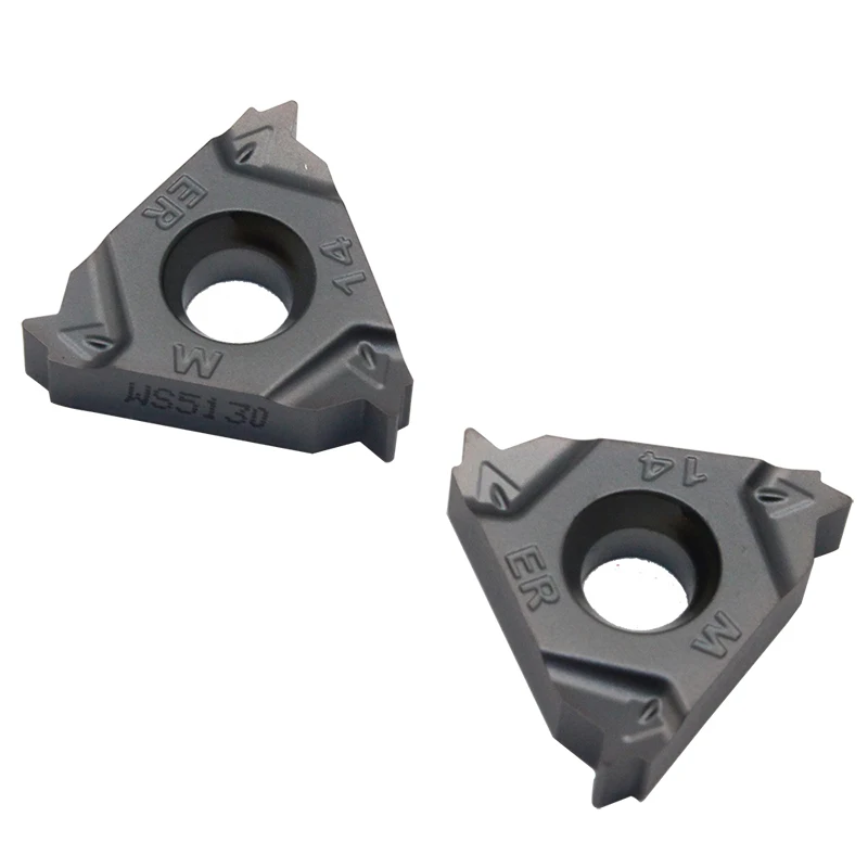 20PCS WS5125 16ER 14W PVD External thread cutting insert CNC lathe carbide turning tool for stainless steel
20PCS WS5125 16ER 14W PVD External thread cutting insert CNC lathe carbide turning tool for stainless steel