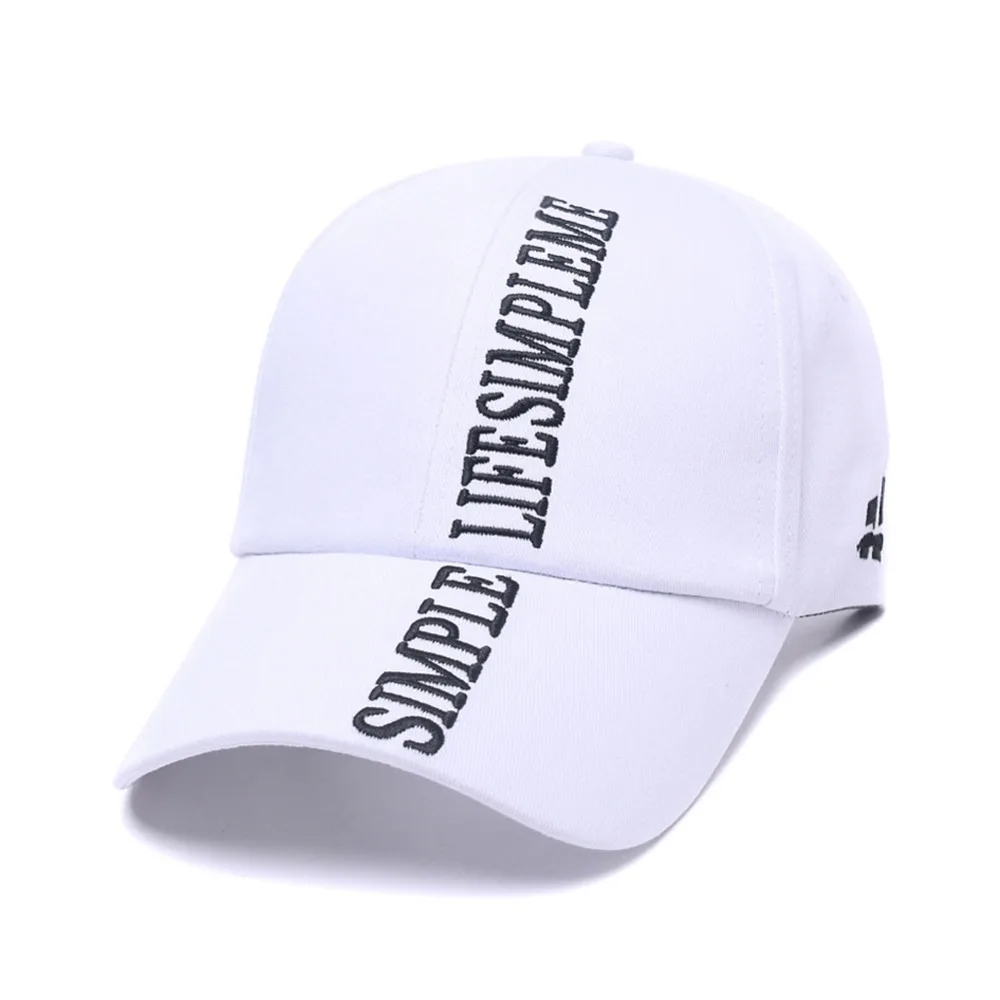 white baseball cap