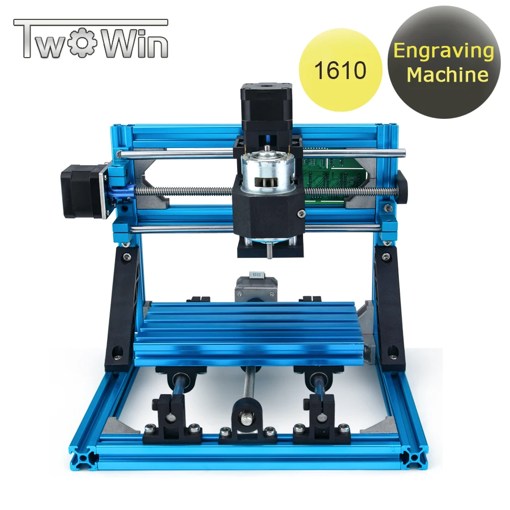 New 1610 With ER11 Engraving Machine CNC Mini DIY Engraver GRBL Control PCB Milling Machine with Free Cutter
New 1610 With ER11 Engraving Machine CNC Mini DIY Engraver GRBL Control PCB Milling Machine with Free Cutter