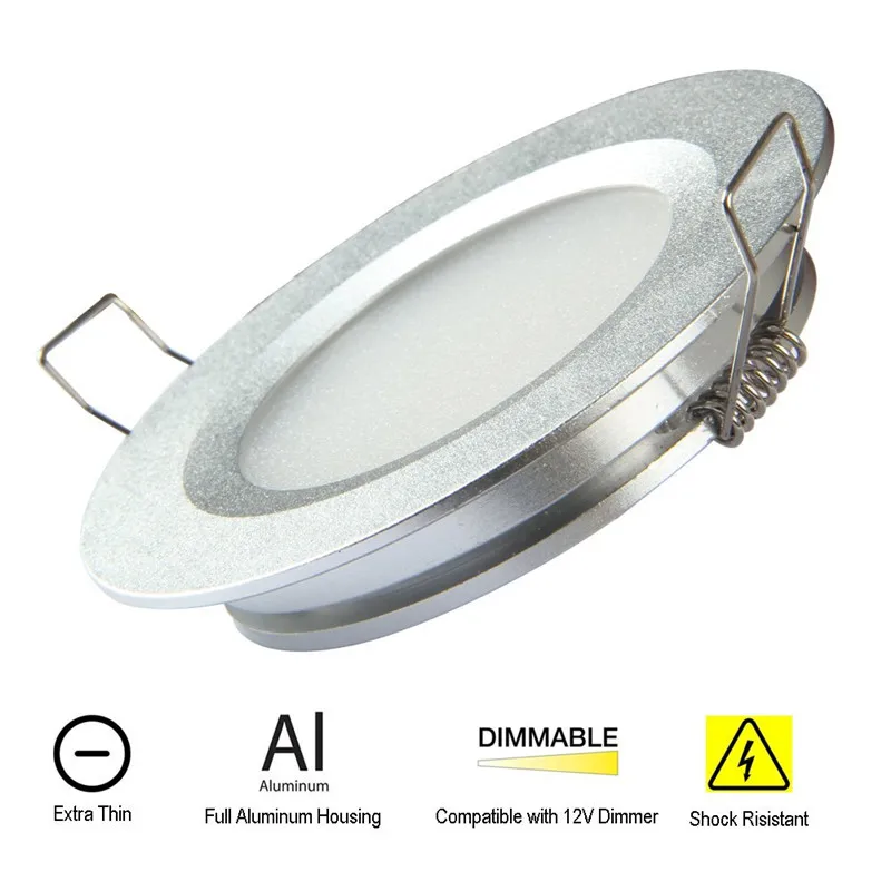 DC12V Concise Bedroom Ceiling Lights Ultra thin 12mm Bright Even Light 3W LED 300lm Indoors motorhome yacht boats lighting
DC12V Concise Bedroom Ceiling Lights Ultra thin 12mm Bright Even Light 3W LED 300lm Indoors motorhome yacht boats lighting