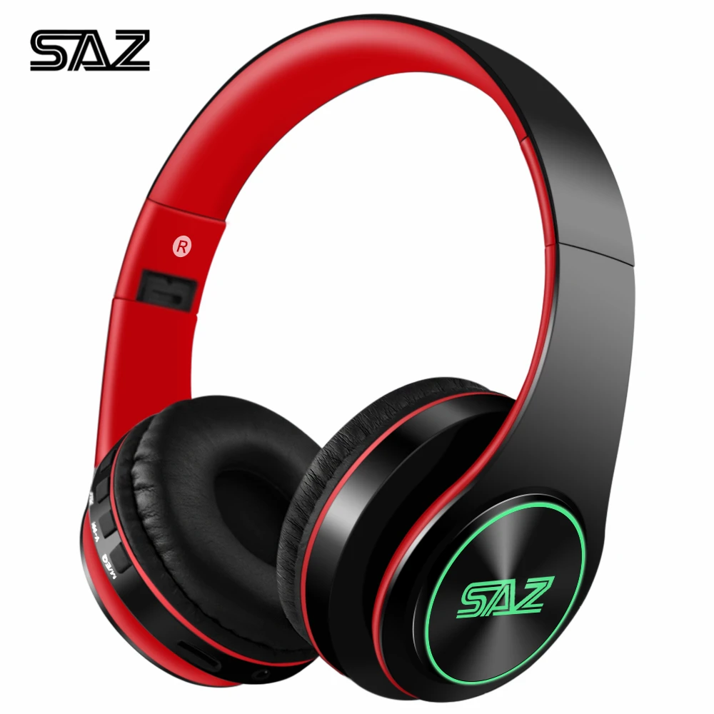 SAZ-414 Bluetooth headphone sport luminous Cool Wireless Headset with microphone for phones and music pink
SAZ-414 Bluetooth headphone sport luminous Cool Wireless Headset with microphone for phones and music pink