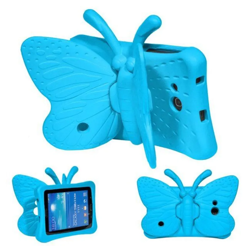 7.0'' EVA Kids Shock 3D Cartoon Butterfly Cover Case Tablets Soft Stand Holder Case For Samsung Galaxy Tab 3 4 Tab 3 Lite T230
7.0'' EVA Kids Shock 3D Cartoon Butterfly Cover Case Tablets Soft Stand Holder Case For Samsung Galaxy Tab 3 4 Tab 3 Lite T230