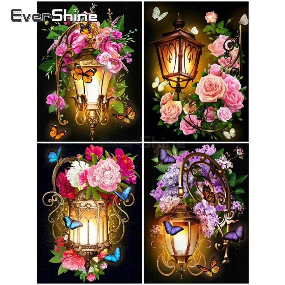 EverShine 5D Diamond Painting Full Drill Square Flower Light Butterfly Picture Of Rhinestones Mosaic Diamonds Beads Embroidery
EverShine 5D Diamond Painting Full Drill Square Flower Light Butterfly Picture Of Rhinestones Mosaic Diamonds Beads Embroidery