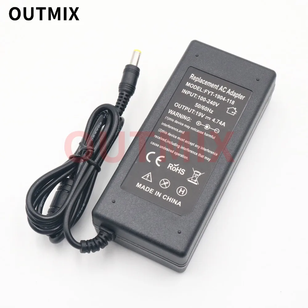 Universal Power Supply 19V 4.74A 90W For Acer Aspire 4710G 4720G 4730 AC Adapter Laptop Adapter Charger For Acer NotbooK
Universal Power Supply 19V 4.74A 90W For Acer Aspire 4710G 4720G 4730 AC Adapter Laptop Adapter Charger For Acer NotbooK