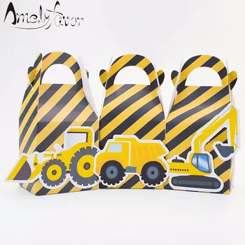 Construction Trucks Party Theme Favor Box Digger Candy Gift Box Cupcake Box Birthday Event Party Decorations Container Supplies
Construction Trucks Party Theme Favor Box Digger Candy Gift Box Cupcake Box Birthday Event Party Decorations Container Supplies