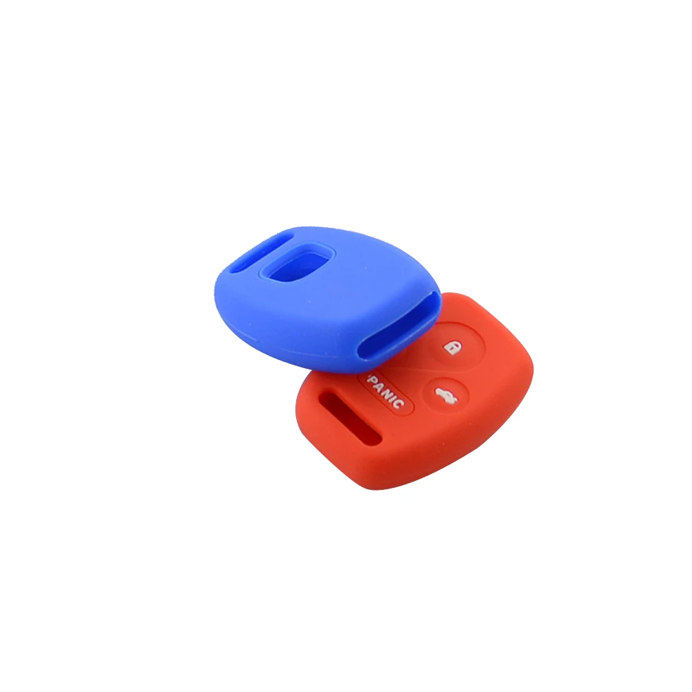 4 buttons silicone car key case for Honda 5