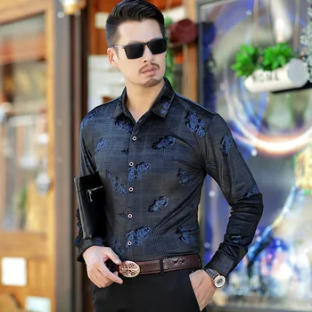 KUYOMENS Printed Man Casual Shirts Fashion Classic Men Dress Shirt Breathable Men's Long Sleeve Brand Clothing
KUYOMENS Printed Man Casual Shirts Fashion Classic Men Dress Shirt Breathable Men's Long Sleeve Brand Clothing