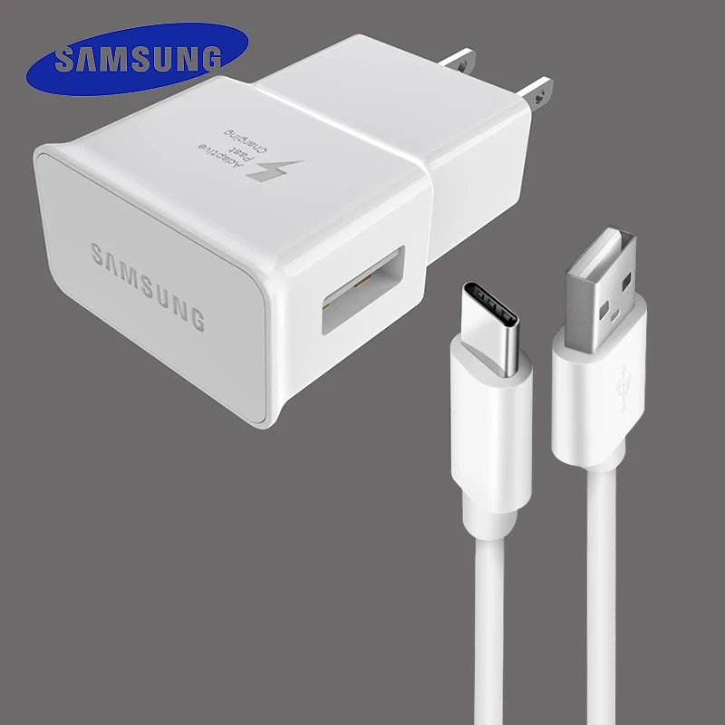 S10 Charger Original Samsung S10 Fast Charger US Plug Quick Charge Type C Data Cable for Galaxy S10 S8 S9 Plus A30 A50 A70 2019
S10 Charger Original Samsung S10 Fast Charger US Plug Quick Charge Type C Data Cable for Galaxy S10 S8 S9 Plus A30 A50 A70 2019