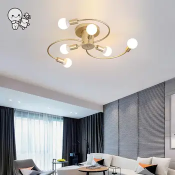 Black Golden Iron Metal Whirl Ceiling Light Fixture Nordic Scandinavian Minimalist Hanging Lamp Plafon Lustre for Foyer Bedroom
Black Golden Iron Metal Whirl Ceiling Light Fixture Nordic Scandinavian Minimalist Hanging Lamp Plafon Lustre for Foyer Bedroom