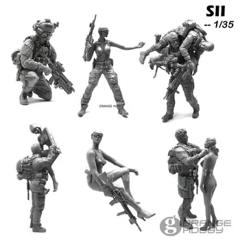 OHS YuFanModel 1/35 SII-01-06 SII Series Modern Army Assembly Military Resin Miniatures Model Building Kits oh
OHS YuFanModel 1/35 SII-01-06 SII Series Modern Army Assembly Military Resin Miniatures Model Building Kits oh