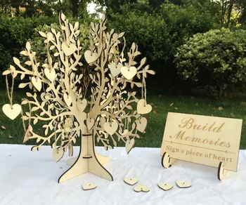 Personalized Wood Tree Wedding Guest Book 3D tree Guest Book Wishing Tree Wooden Hearts Pendant Drop Ornaments for Wedding Dec
Personalized Wood Tree Wedding Guest Book 3D tree Guest Book Wishing Tree Wooden Hearts Pendant Drop Ornaments for Wedding Dec